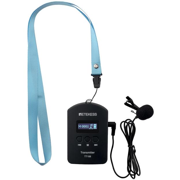 Беспроводная радиогид система на 10 персон SGTR08 фото 3