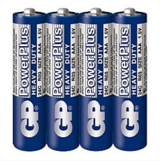 Батарейки GP 24CEBRA-2S4(24C/R03) 40/200/1000 (4 шт. в уп-ке) фото 1