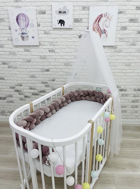 Детская кроватка для новорожденных LEO фото 4