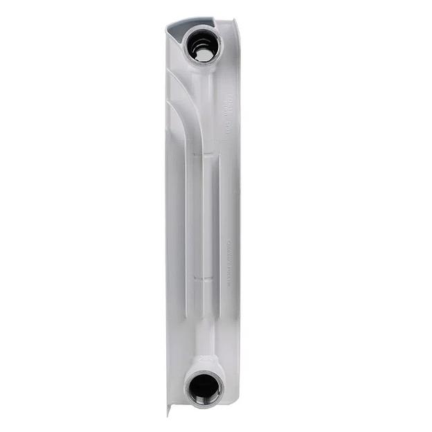 Радиатор биметаллический секционный 350/80/8 боковое подключение фото 4