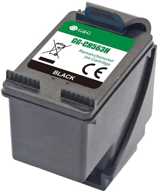 Картридж струйный G&G GG-CH563H черный (18мл) для HP DJ 1050/2050/2050s фото 2