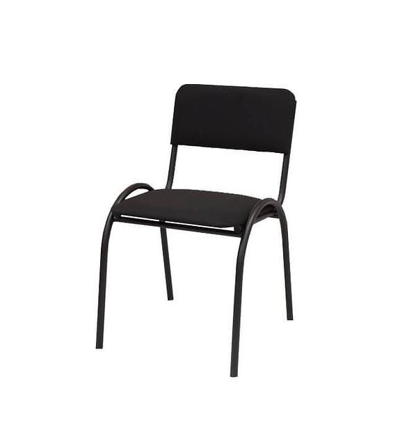 Стул офисный с квадратной спинкой №3 с подлокотниками фото 1