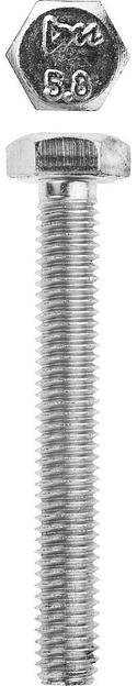 ЗУБР ГОСТ 7798-70, кл. пр. 5.8, M6 х 45 мм, цинк, 5 кг, болт (303080-06-045) фото 1
