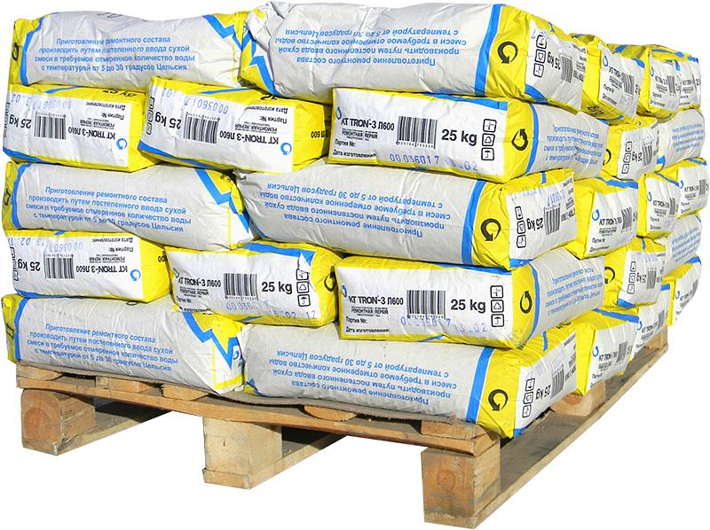 Литьевой высокопрочный ремонтный состав КТтрон-3 Л600 фото 2