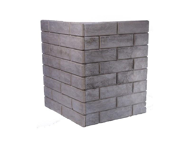 Фасадное угловое обрамление в 2 кирпича IDEAL «Тюлькубас (рваный)» ОПТ фото 1