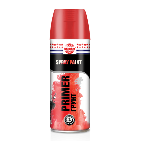 Аэрозольная краска грунт Asmaco Primer фото 1