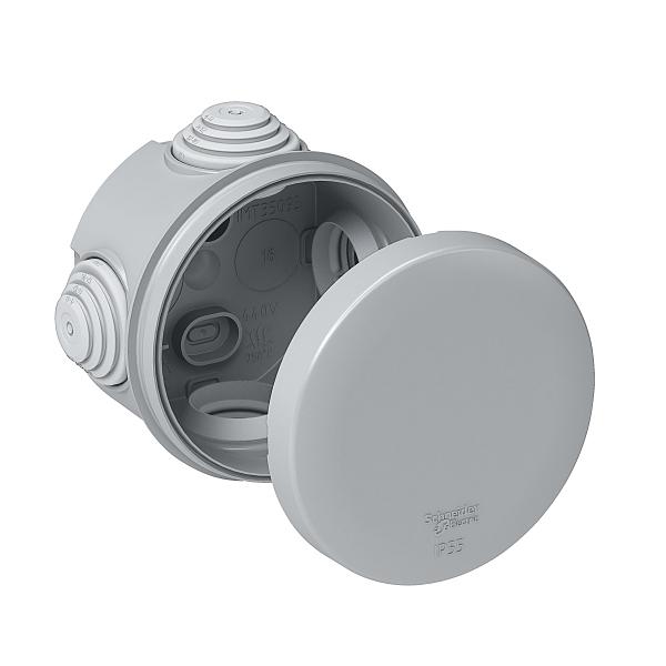 Systeme electric IMT35093 Коробка распределительная 65х45мм IP55 серая фото 1