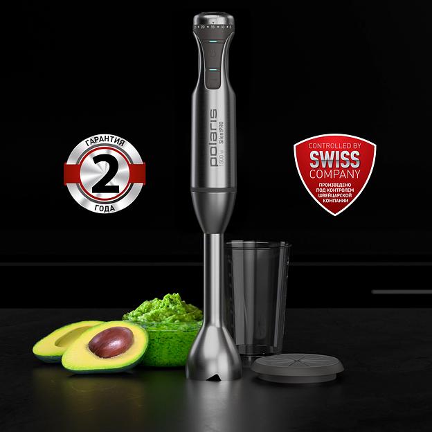 Блендер погружной Polaris PHB 1583L Silent 1500Вт серебристый фото 10