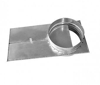 Шибер вентиляционный круглый D160 фото 1