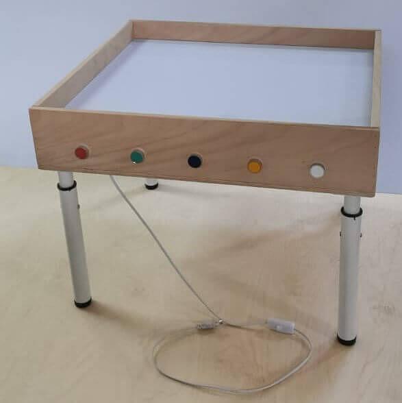 Световой стол из сосны для рисования песком фото 1