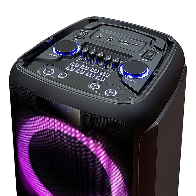 Ginzzu GM-202, Акустическая система Midi, RGB/BT/USB/SD/FM/ДУ фото 3