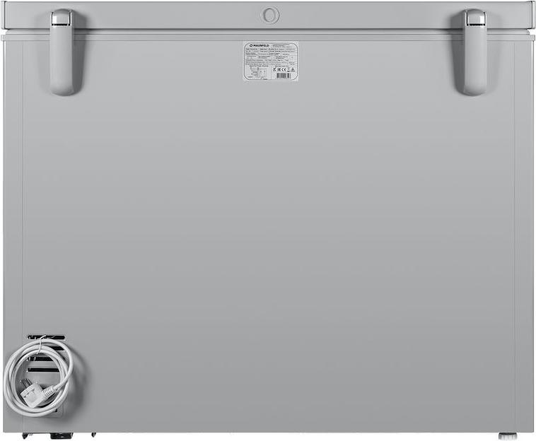 Морозильный ларь Maunfeld MFL200GR серый фото 4