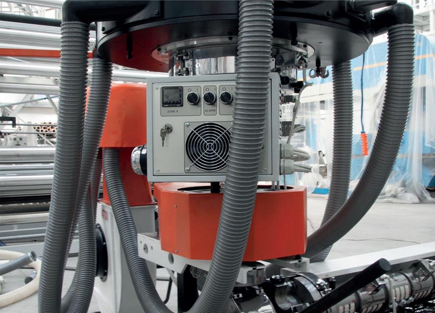 Однослойная экструзионная линия «Алеко Мини» ПЭВД 800-45/55 фото 4