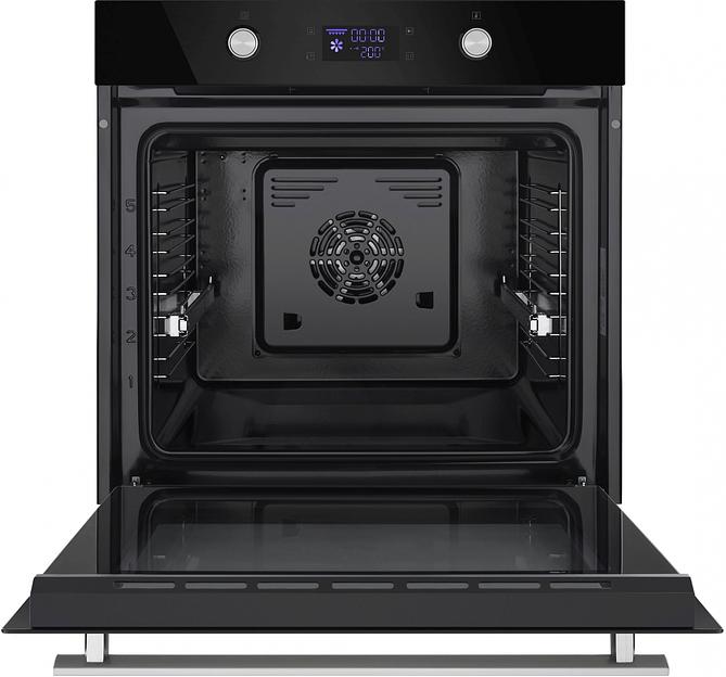 Духовой шкаф Электрический Maunfeld AEOH.749B черный/нержавеющая сталь фото 3