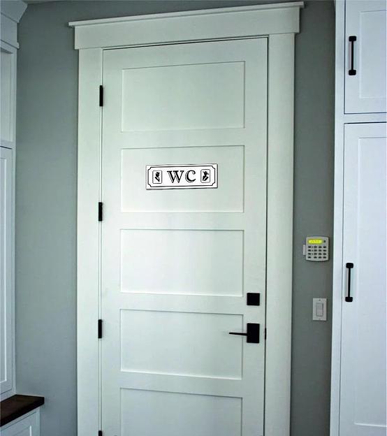 Изготовление таблички «Туалет» фото 3