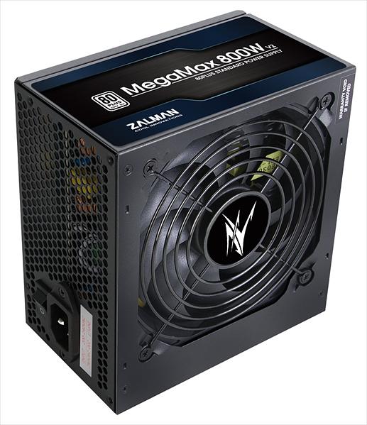 Блок питания Zalman ZM800-TXII, 800W, ATX12V v2.31, APFC, 12cm Fan, 80+ 230V EU, Retail (ZM800-TXII) фото 2