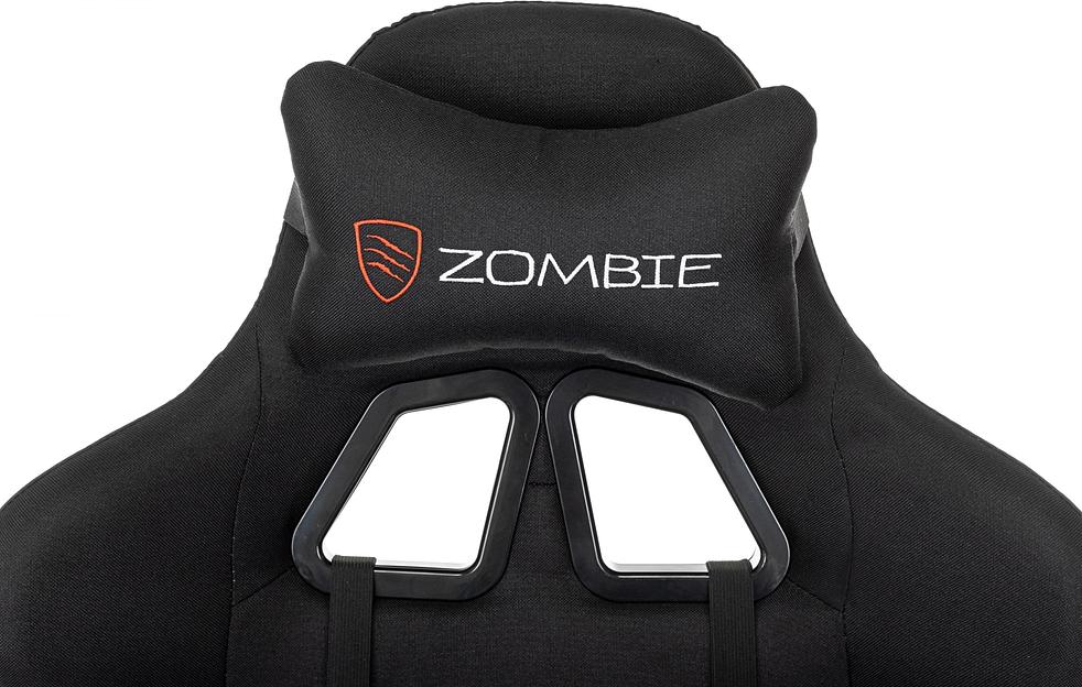 Кресло игровое Zombie 1 черный Neo Black крестов. пластик фото 8