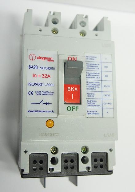 Автоматический выключатель ВА98 фото 4