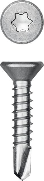 KRAFTOOL DS-C, 19 х 4.2 мм, А2, сверло, потайная головка, ТХ20, 450 шт, саморез нержавеющий (300932-42-019) фото 1