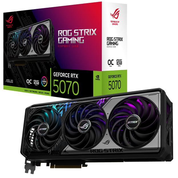 Видеокарта ASUS ROG-STRIX-RTX5070-O12G-GAMING фото 1