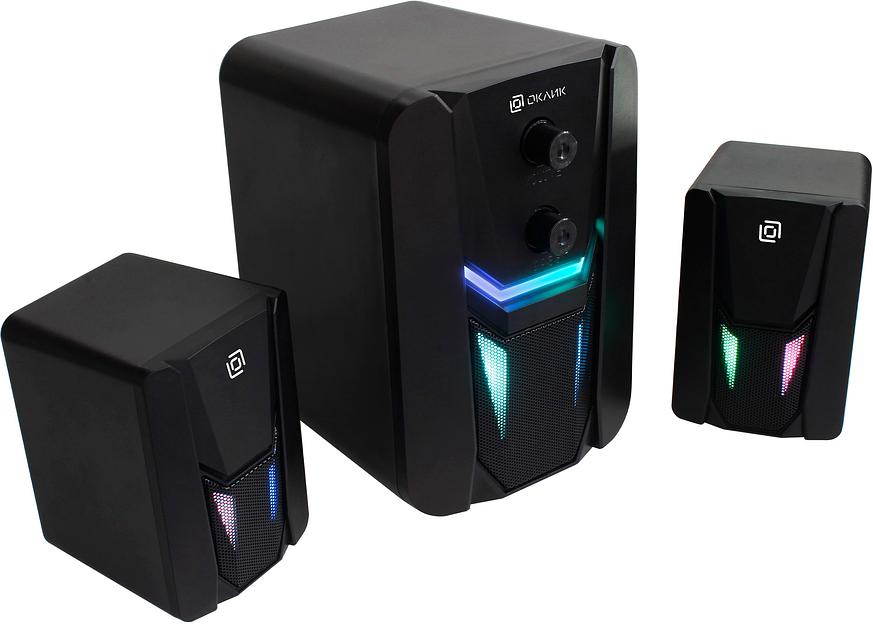 Колонки Оклик OK-423 2.1 черный 11Вт фото 5