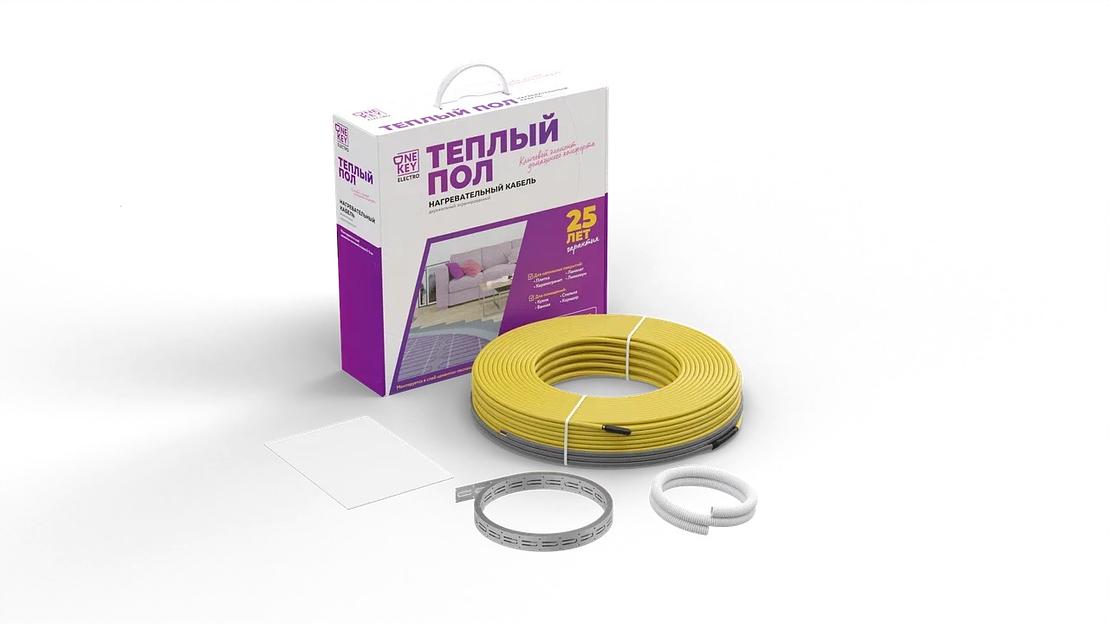 Кабель нагревательный для теплого пола OneKeyElectro OKE-1200-86.0 фото 1