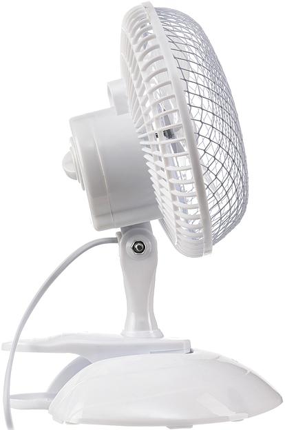 Вентилятор настольный Centek CT-5003 20Вт скоростей:2 белый фото 4