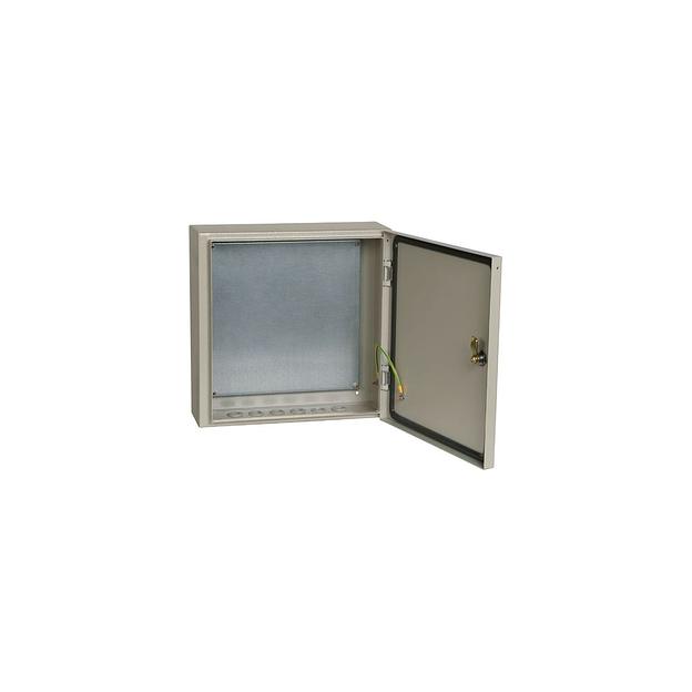 Щит распределительный IEK (YKM40-441-54) ЩМП-4.4.1-0 У2 навесной 400мм 150мм 400мм 630A 6шт металл I фото 1