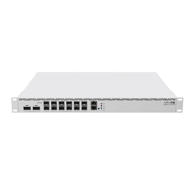 Маршрутизатор MikroTik Cloud Core Router 2216-1G-12XS-2XQ with Amazon Annapurna Labs Alpine v3 AL73400 CPU (16-cores, 2GHz per core) and Marvell Prestera Aldrin2 switch-chip, 16GB RAM, 2x100G QSFP cages, 14x25G SFP (CCR2216-1G-12XS-2XQ) фото 2