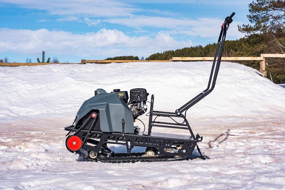 Мотобуксировщик Бурлак М2 LFS, 15 л.с., электрозапуск, 1450*510*810 мм. фото 3