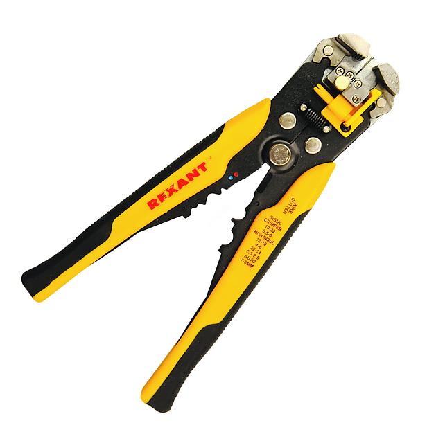 Rexant (12-4005) Инструмент для зачистки кабеля 0.2-6.0 мм? и обжима наконечников (HT-766) (TL-766) фото 1