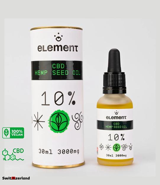 Масло CBD Hemp Seed Oil 10%, 3000 мг 30 мл ОПТ фото 1