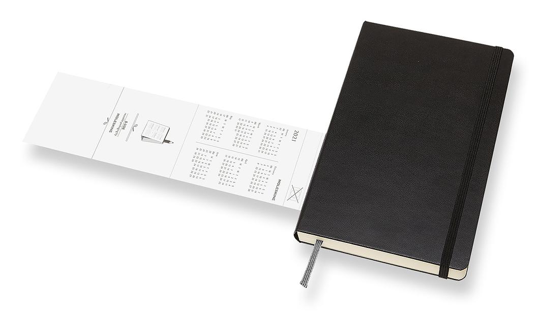 Ежедневник Moleskine CLASSIC Large 130х210мм 400стр. черный фото 6