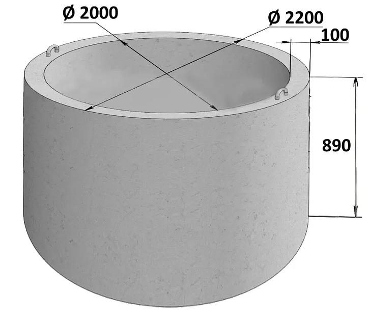 Стеновое кольцо КС 20-9 фото 1