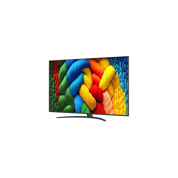 86" Телевизор LG 86NANO81A6A.ARUG, NanoCell, 4K Ultra HD, черный, СМАРТ ТВ, WebOS фото 1