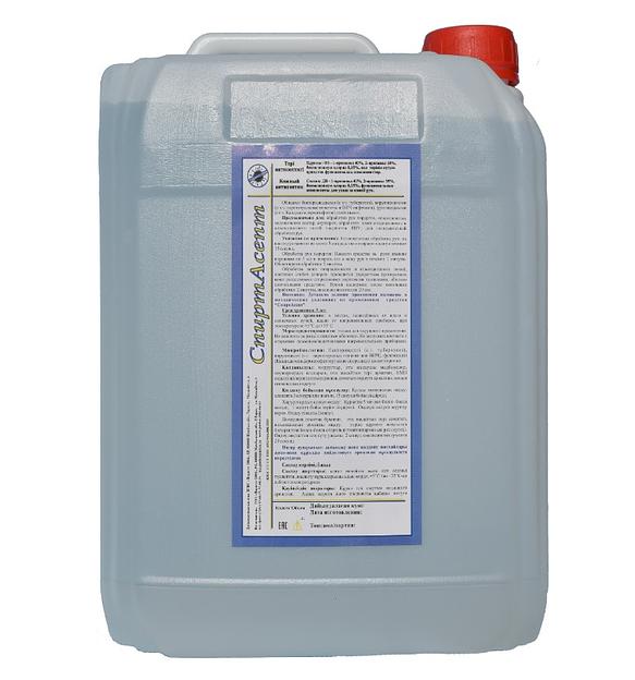 Кожный антисептик Паритет-2004 «СпиртАсепт» канистра, 5 л ОПТ фото 1