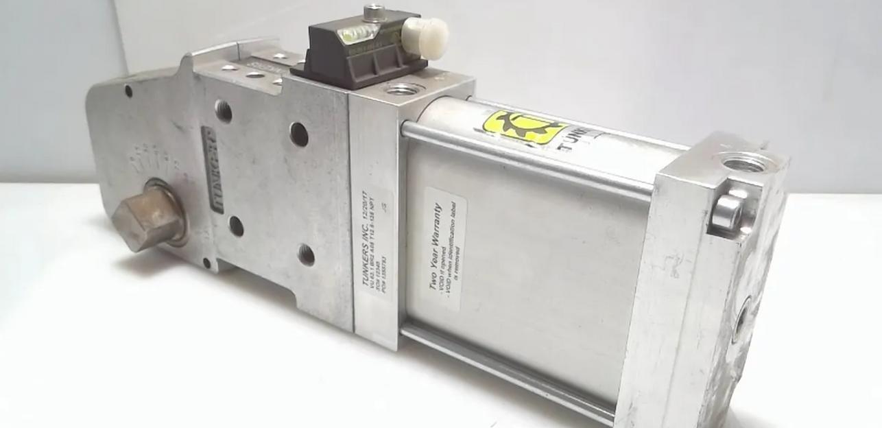 Пневматический зажим V2 50.1 BR2 A10 T08T 90 ОПТ фото 1