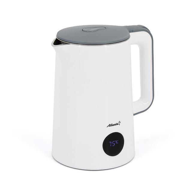 ATH-2447 (white) Чайник двухстенный электрический фото 1