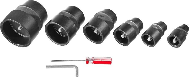 Сварочный аппарат для пластиковых труб Зубр АСТ-2000 раструбная 2кВт (кейс в комплекте) фото 5