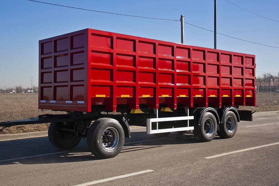 Прицеп ломовоз трехосный фото 3