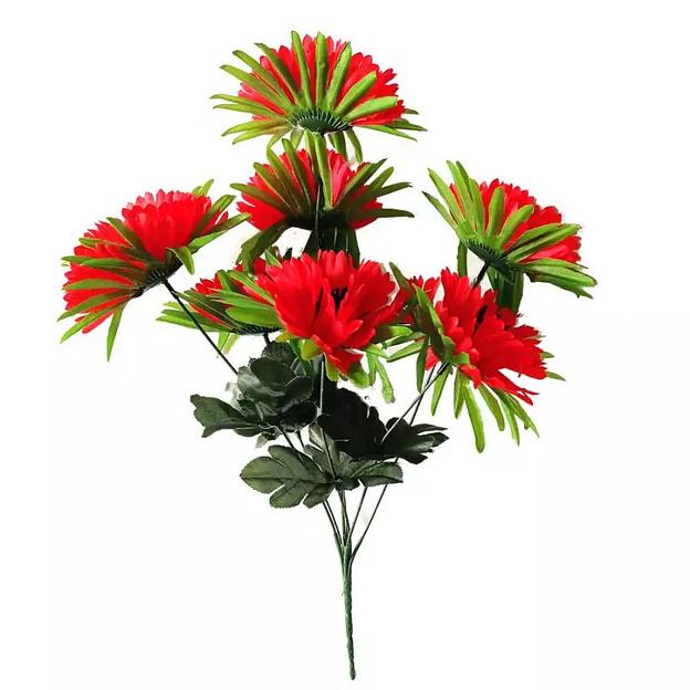 Букет астры 7 голов 42см 386-617 фото 5