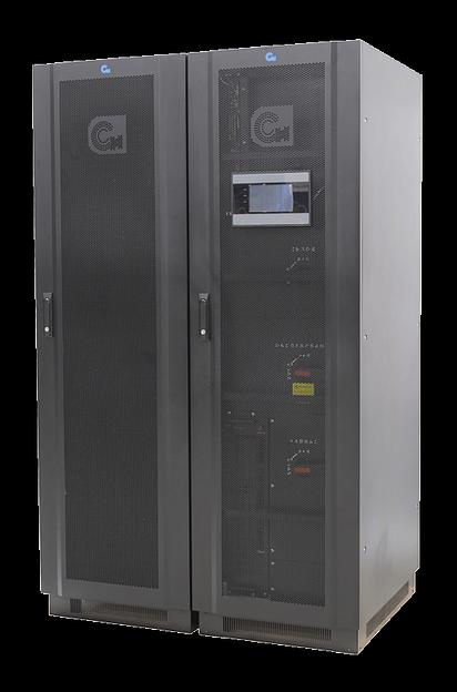 Кабинет модульного ИБП СИП380А400МДШ20-33/50 двойного преобразования с трехфазным входом и выходом фото 1