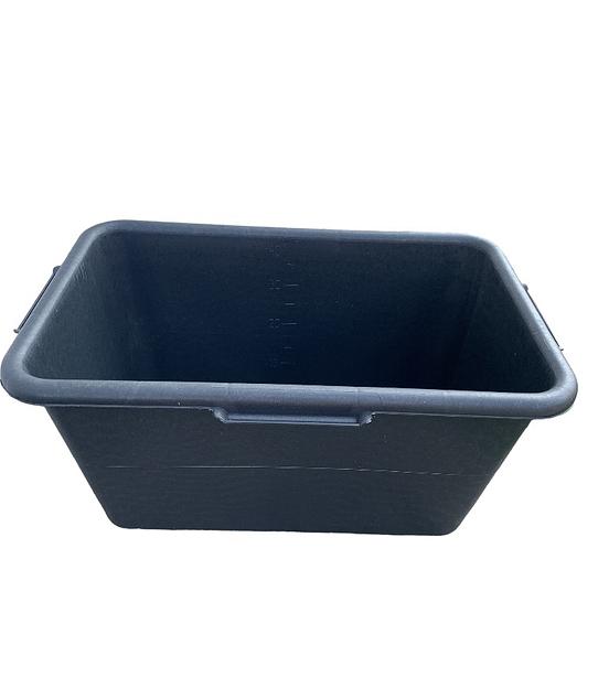 Таз строительный 40 л прямоугольный ударопрочный, морозостойкий фото 1