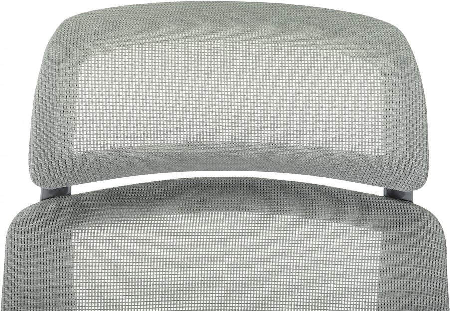 Кресло руководителя Бюрократ MC-G411N-H серый сетка/ткань с подголов. крестов. пластик пластик серый фото 9