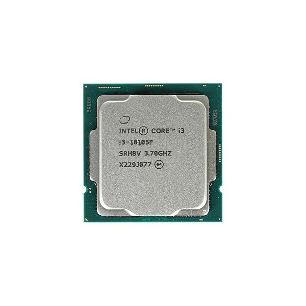 Процессор Intel Core i3 10105F, LGA 1200, OEM [cm8070104291323 srh8v] фото 1