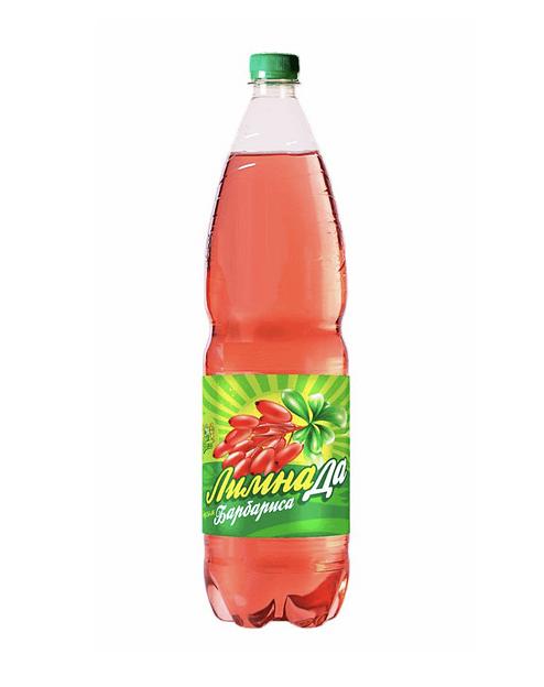 Лимонад сильногазированный низкокалорийный  ЛимнаДа Барбарис, пэт, 1,5 л, Бавария, опт фото 1