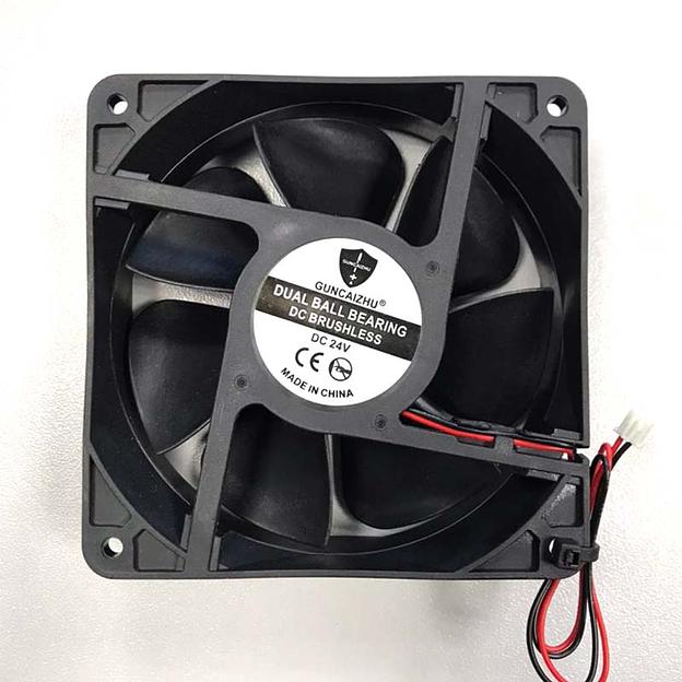 Вентилятор 120х120х38 мм., 24V, 0.26А фото 1