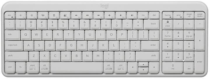 Клавиатура Logitech K251 белый беспроводная BT Multimedia (920-013364) фото 1