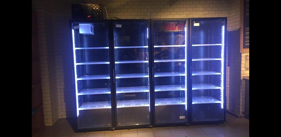 Шкаф холодильный низкотемпературный на 4 стеклянных двери «Коловрат-4» фото 1