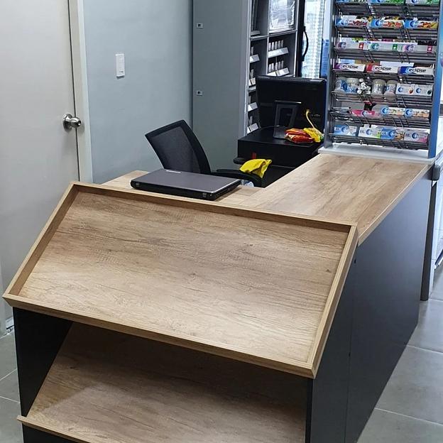 Изготовление мебели для супермаркета на заказ фото 3